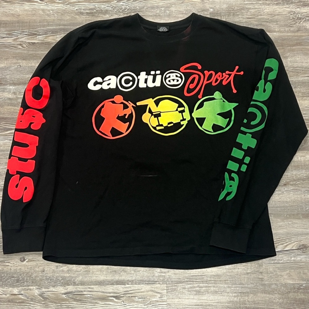 Stussy x Cactus Plant Flea Market (CPFM) Sport L/S T-shirt